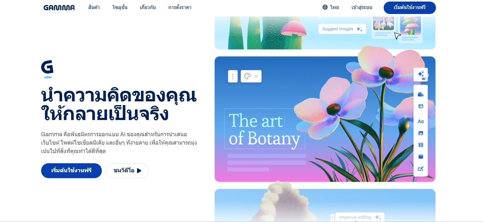 ทำความรู้จัก Gamma App AI พร้อมสรุปฟีเจอร์เด่นและวิธีสร้างพรีเซนเทชันแบบมืออาชีพ